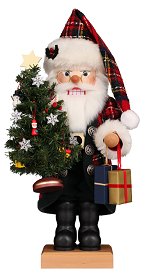 Santa & Xmas Tree<br>2020 Ulbricht Nutcracker 